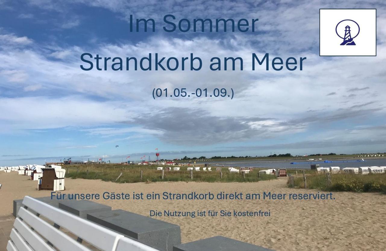 בוסום Ferienwohnung Ritthoff Perlebucht - Mit Strandkorb Am Meer Und Kostenloser Eintritt Ins Schwimmbad מראה חיצוני תמונה