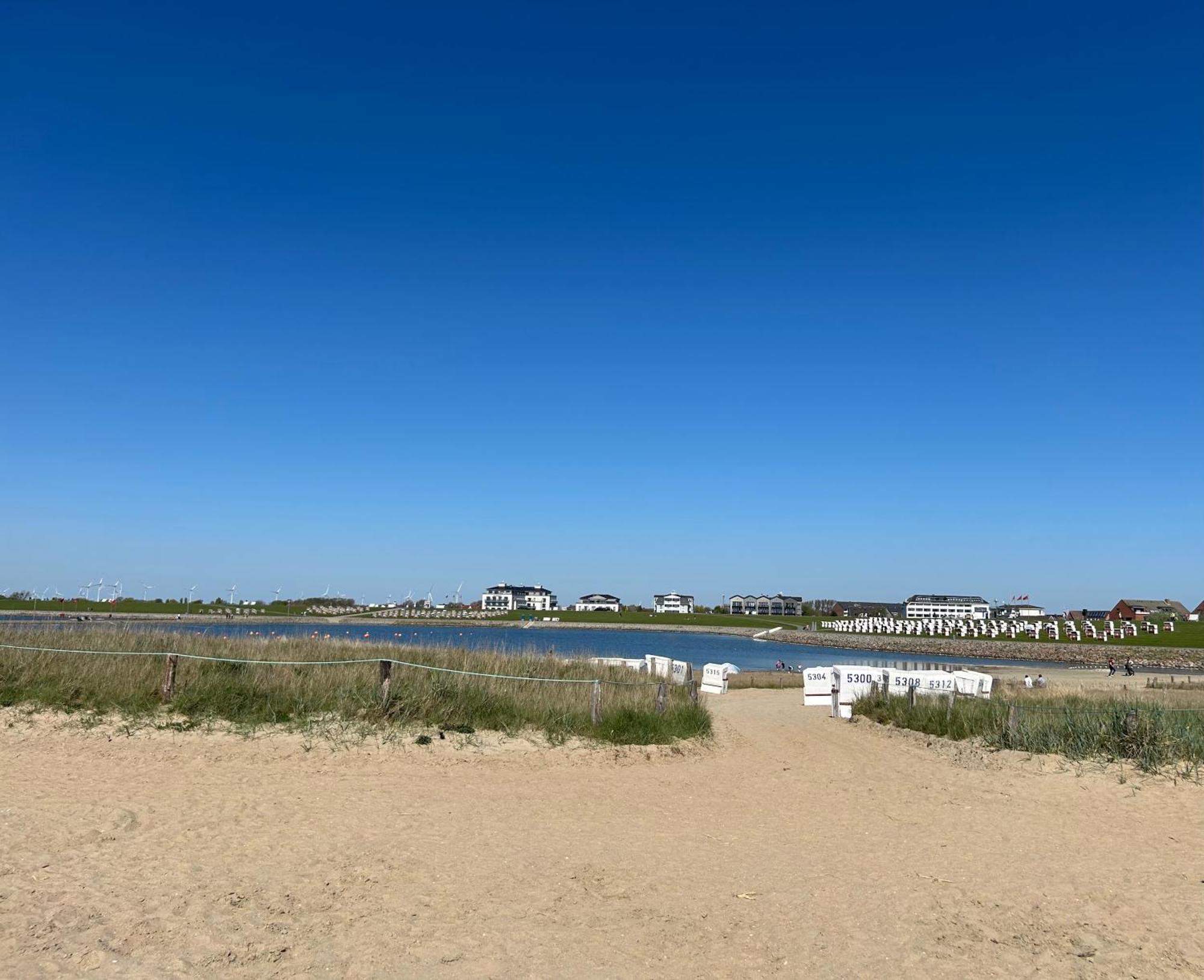 בוסום Ferienwohnung Ritthoff Perlebucht - Mit Strandkorb Am Meer Und Kostenloser Eintritt Ins Schwimmbad מראה חיצוני תמונה